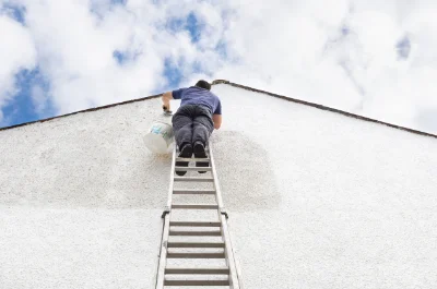 Peinture extérieure à Ascoux — façades et ravalement
